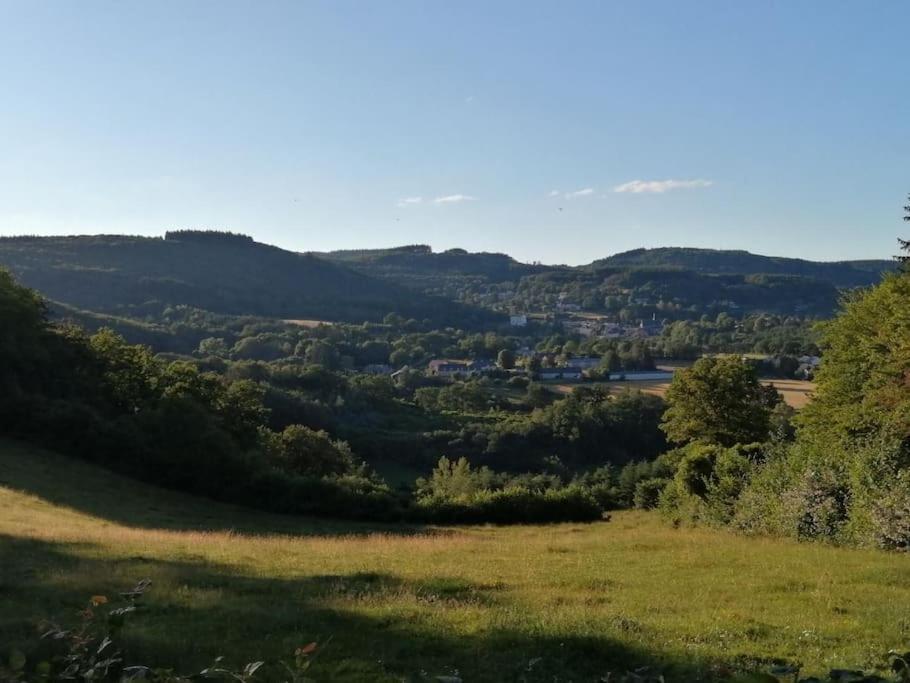Le Belvedere Mouxois, Spa Privatif, Vue Morvan Exterior foto